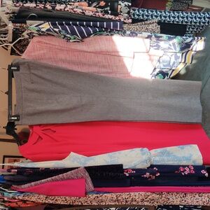 Anne Klein herringbone trousers